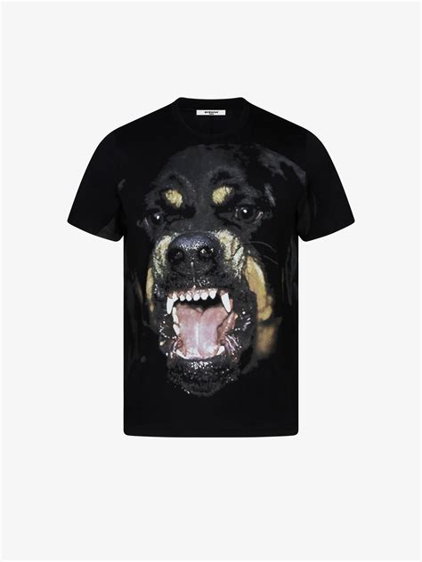 givenchy t shirt rottweiler|rottweiler printed t shirt.